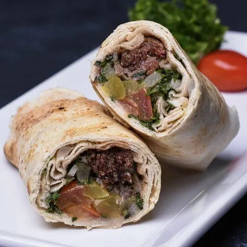 Beef Kebob Wrap