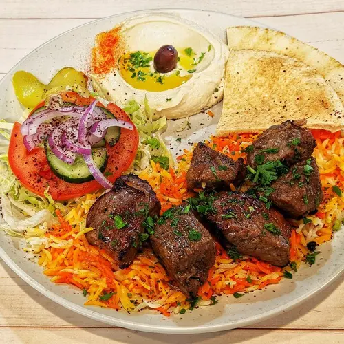 Beef Kebob Plate
