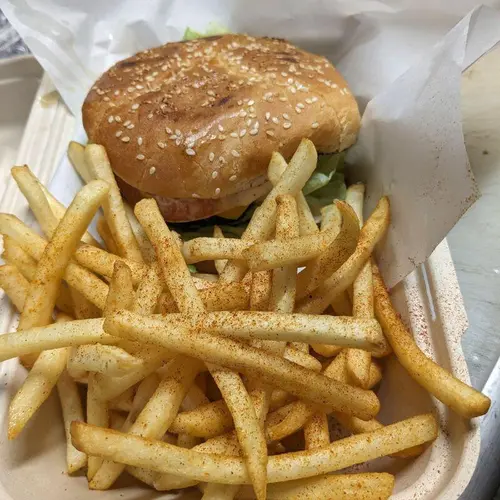 Crispy Falafel Burger