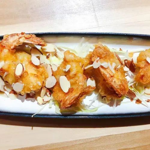 Wasabi Almond Shrimp