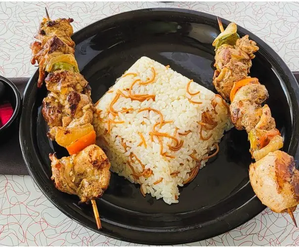 Chicken Skewer Meal