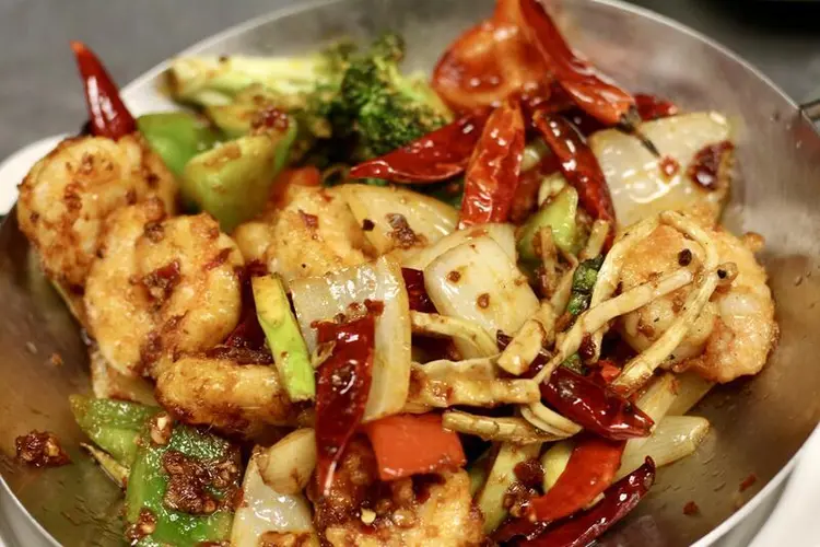 Dry Pot Shrimp