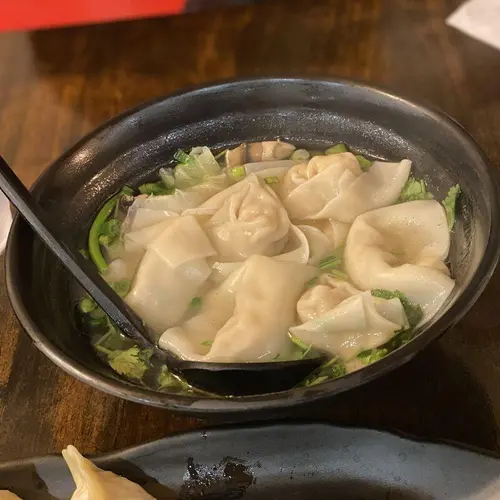 Chicken Broth Shrimp & Pork Wonton Soup