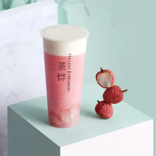 Fresh Lychee Smoothie Tea