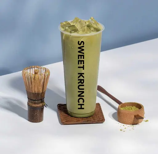 Green Matcha Milk Tea