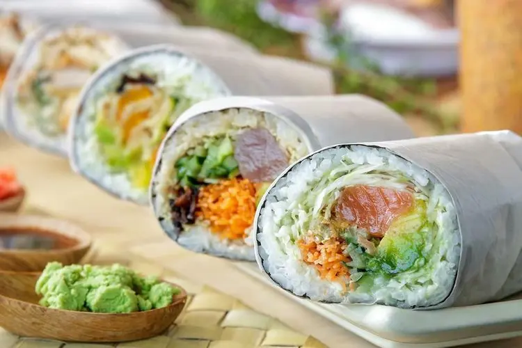 Tempura Shrimp Burrito