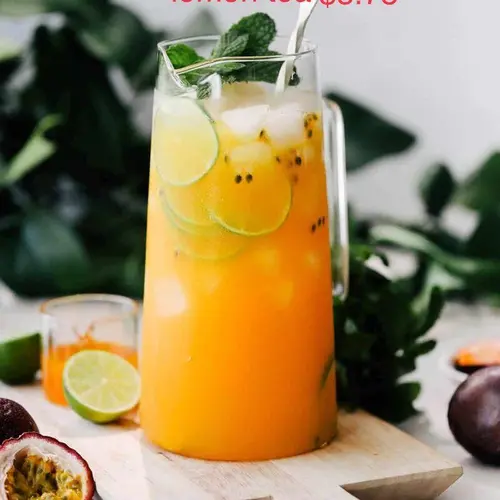 Honey Passion Fruit Lemon Tea