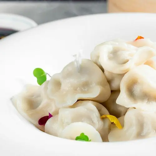 Mushroom And Fish Dumplings
