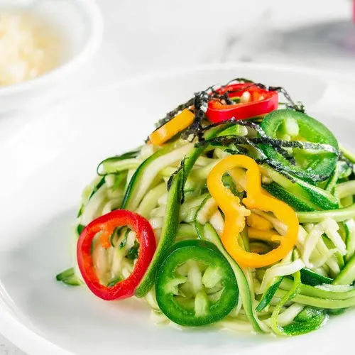 Cold Zucchini Shreds