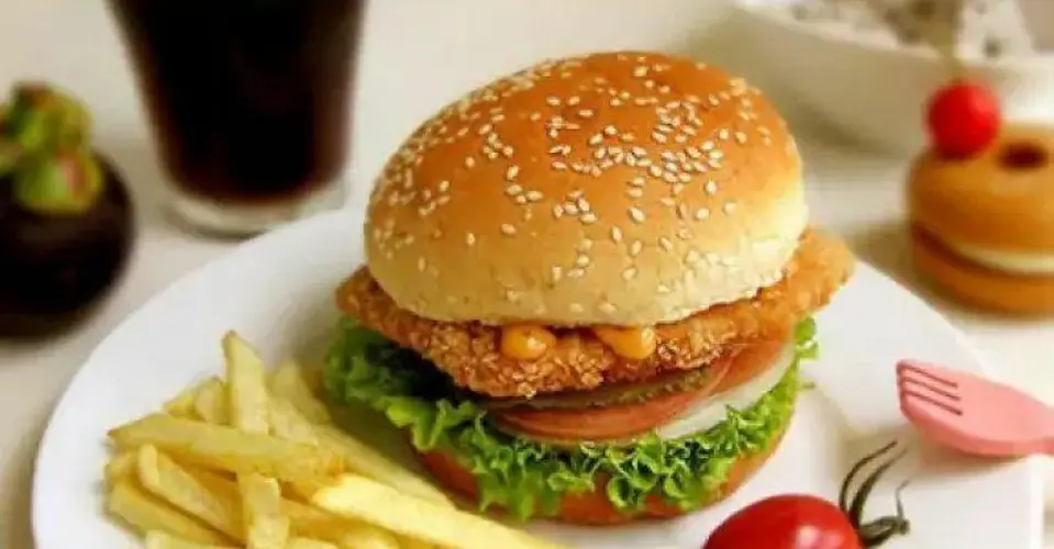 Double Pork Chop Burger