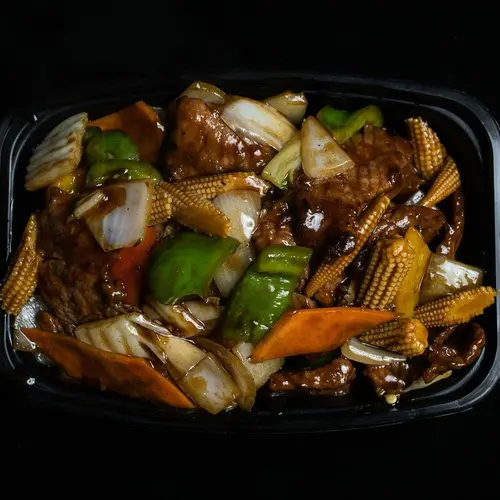 Carne Con Mixto Vegetales