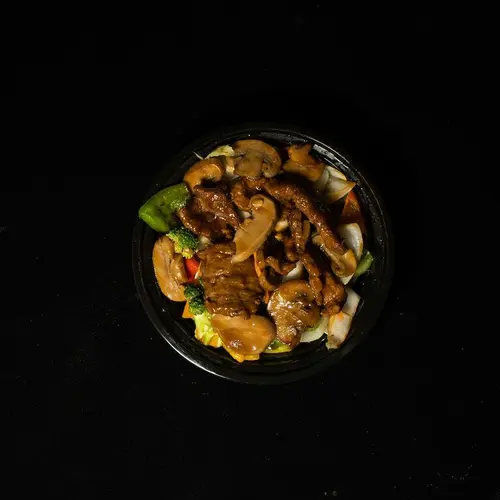 Carne Con Champinon