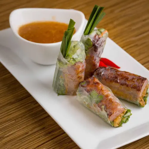 Grilled Pork Spring Roll