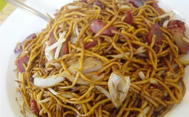 Bbq Pork Fried Noodles