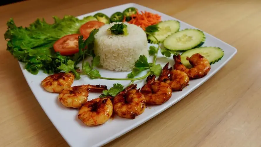 Chargrilled Shrimp Rice