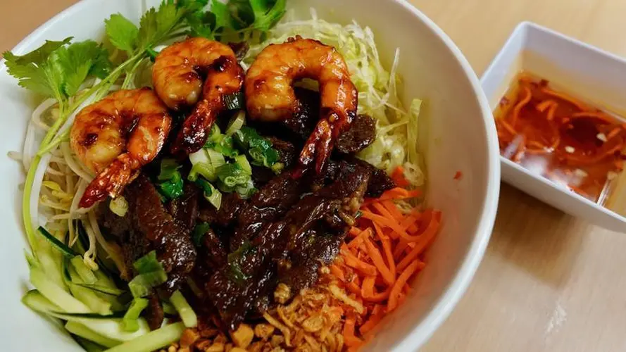 Chargrilled Beef & Shrimp