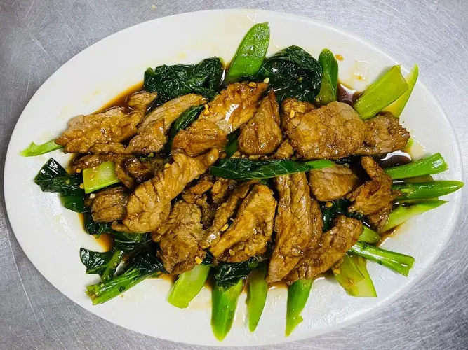 Bo Xao Cai Lan