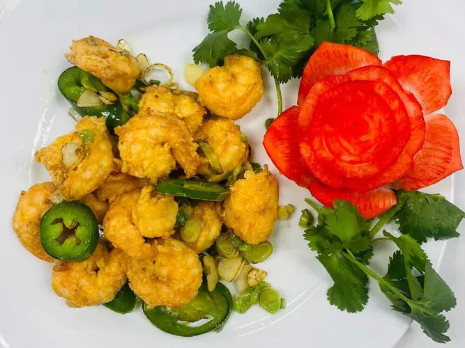 Baked Shrimp Salt Pepper