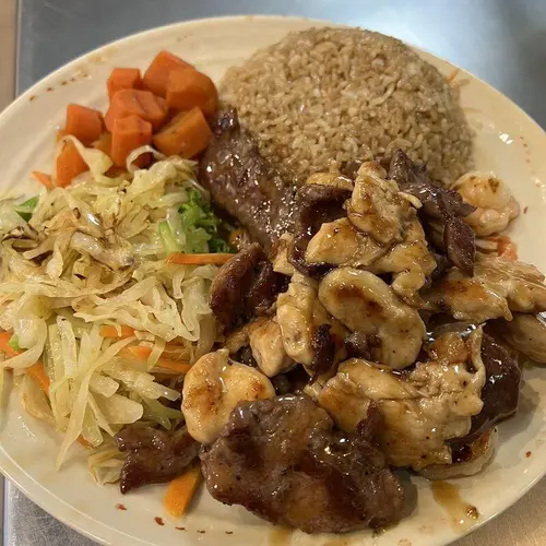 Beef And Chicken Hibachii