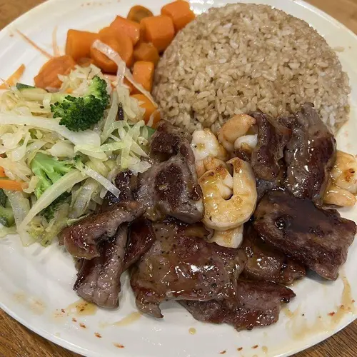 Beef And Shrimp Hibachii