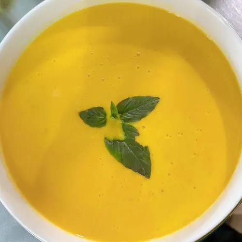 Pumpkin Seafood Soup