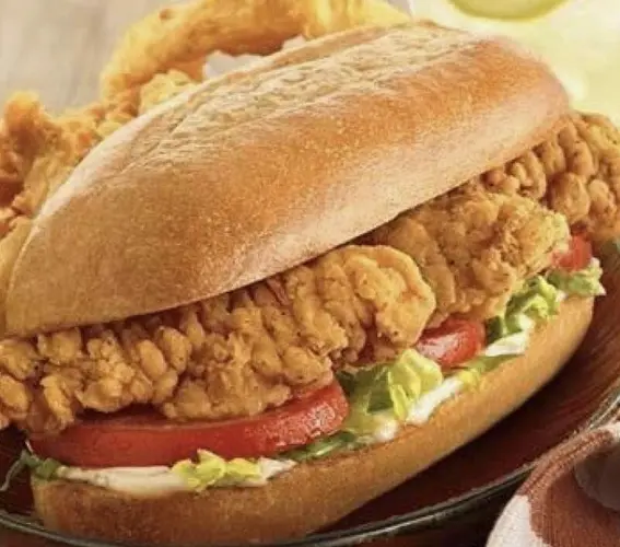 Chicken Tender Po Boy Combo