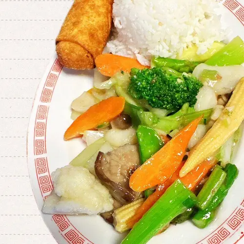Gourmet Chinese Vegetable Plate