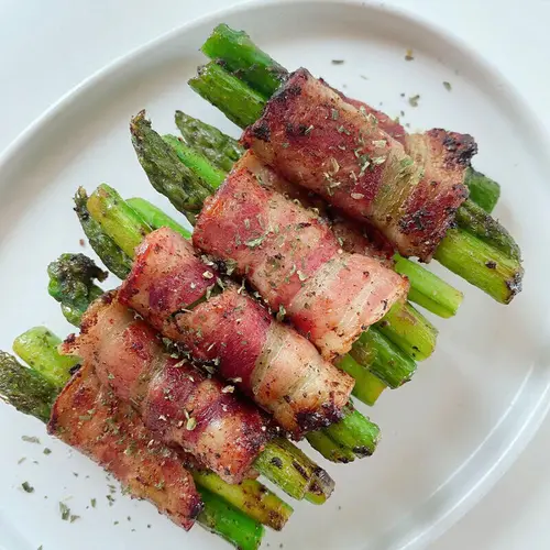 Spicy Asparagus Bacon