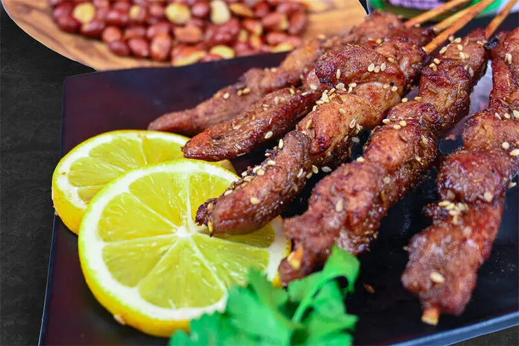New Orleans Chicken Kabob