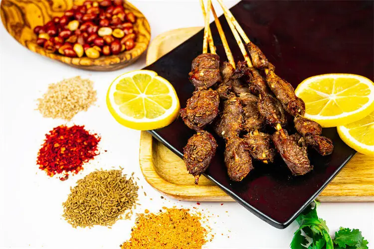 Chicken Heart Kabob