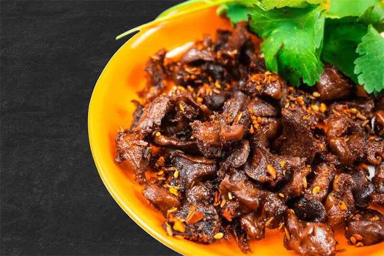 Chicken Gizzard Kabob