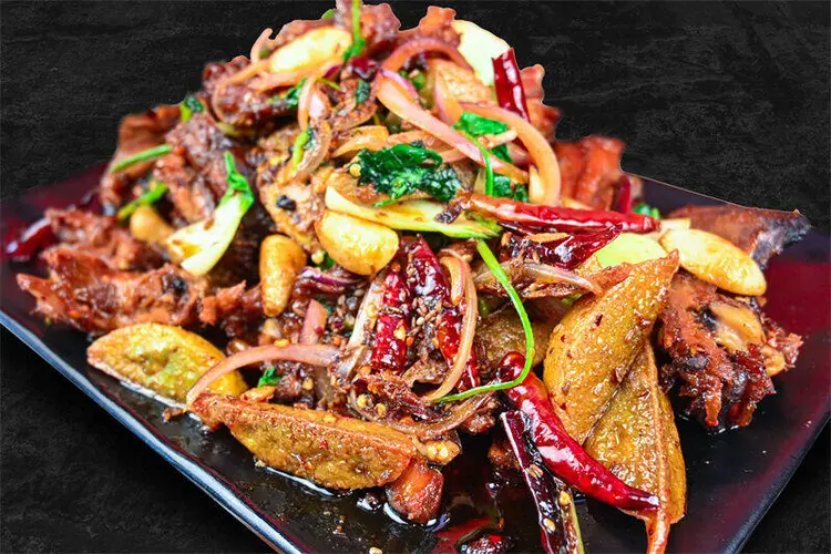Spicy Fried Chicken Bone