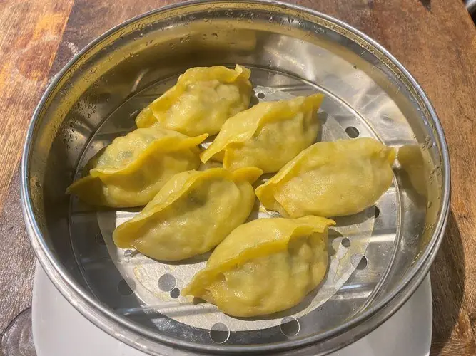 Steamed Chicken Onions Dumplings