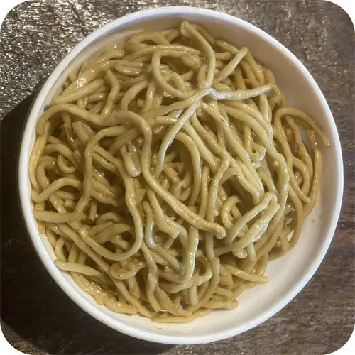 Small Bowl Of Fried Noodles
