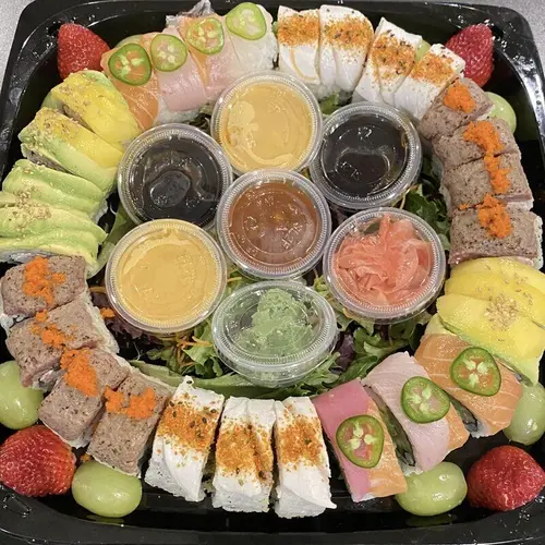 Sushi King Cake