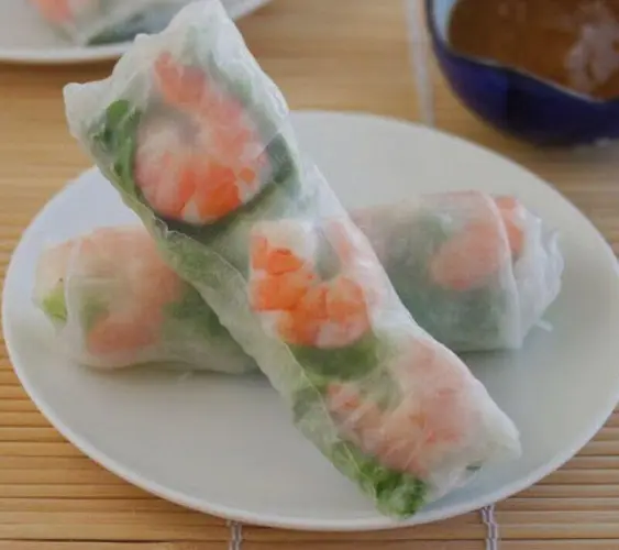 Fresh Vietnamese Spring Rolls