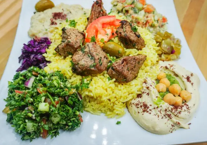 Shish Lamb Plate