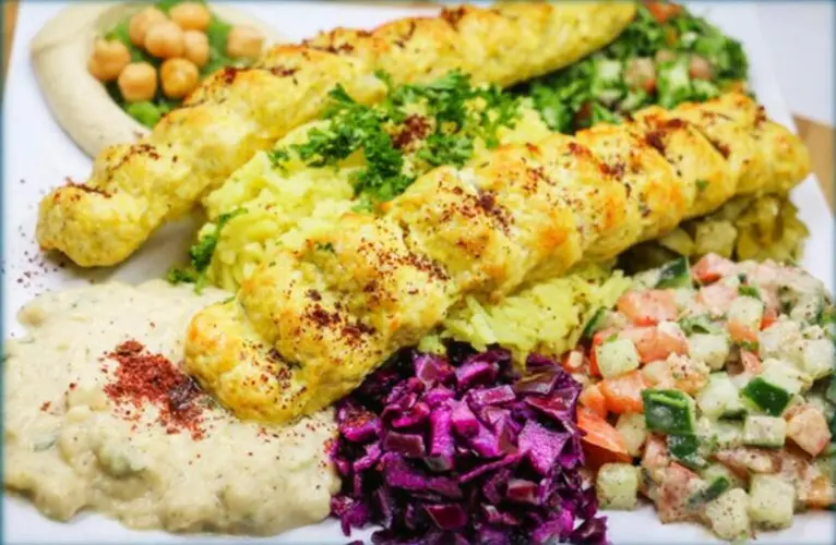 Spicy Chicken Kufta Plate