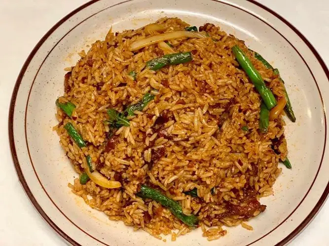 Spicy Beef Fried Rice