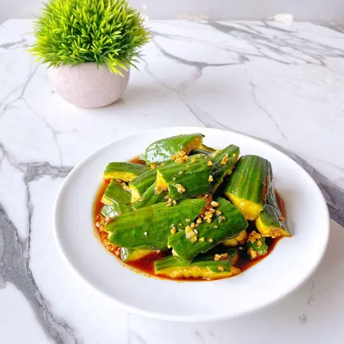 Asian Pickled Cucumbers