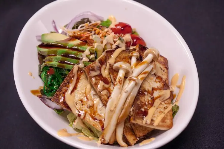 Grilled Tofu Poke
