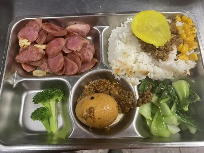 Taiwanese Sausage Bento