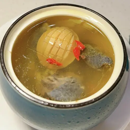 Ginseng Black Chicken Soup