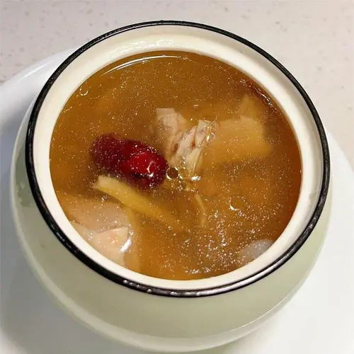 Old Duck And Cuttlefish Soup