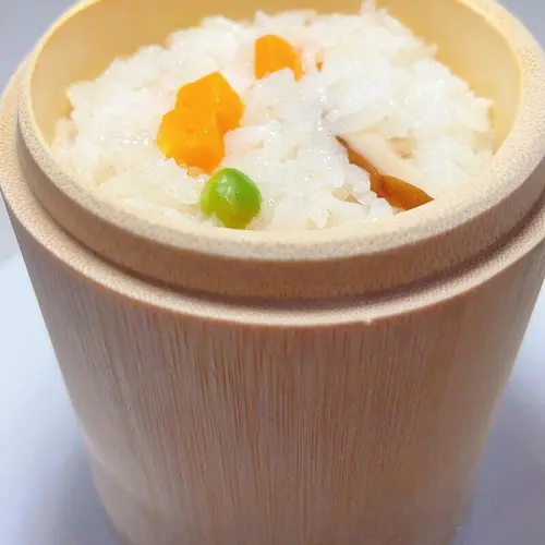 Bamboo Steamed Rice
