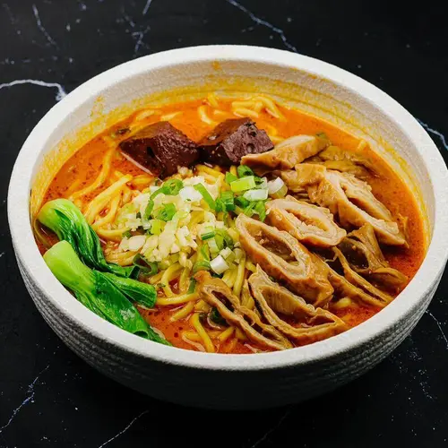 Pork Intestines Satay Sauce