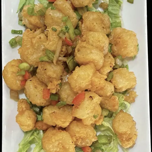 Salt Pepper Shrimp Balls