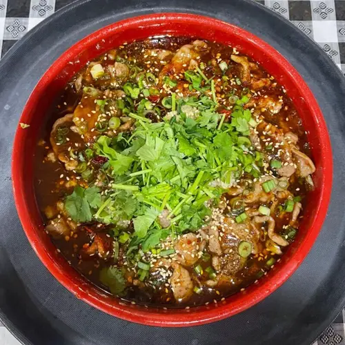 Boiled Beef In Spicy Sauce
