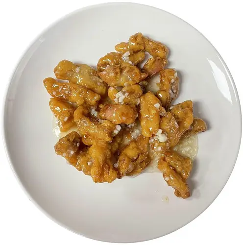 Minced Garlic Honey Chicken