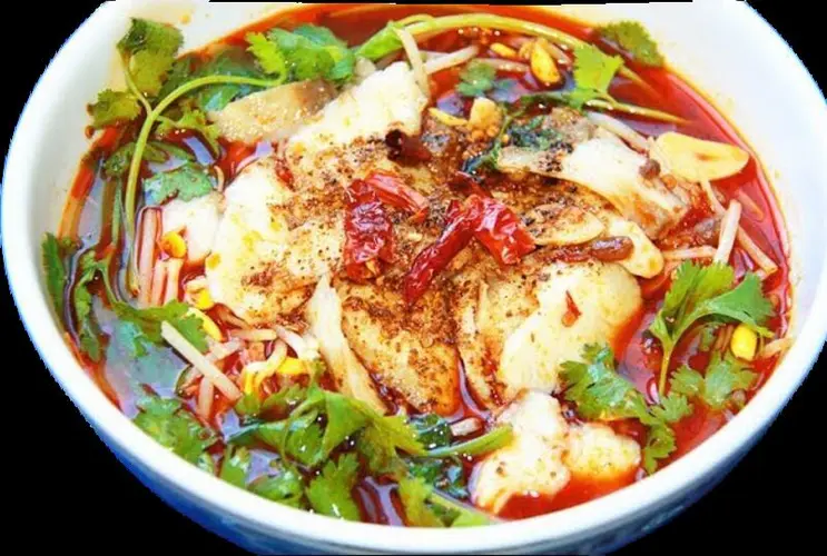 Boiled Fish Slices In Spicy Sauce
